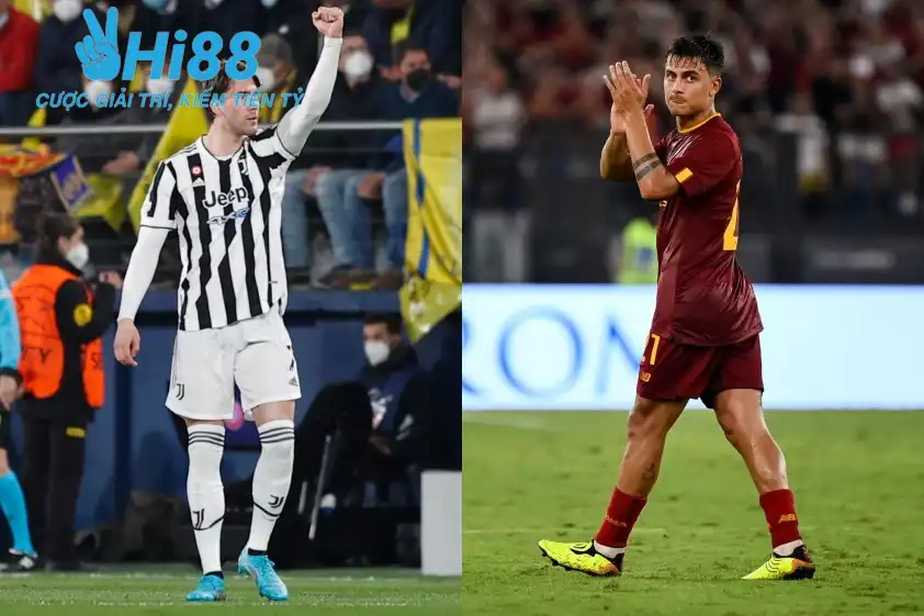 Juventus đang có lịch sử đối đầu tốt hơn so với AS Roma.